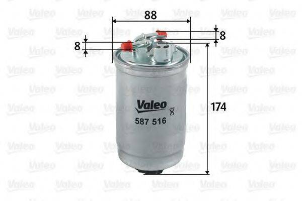 Топливный фильтр VALEO 587516