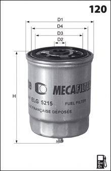 Паливний фільтр MECAFILTER G56