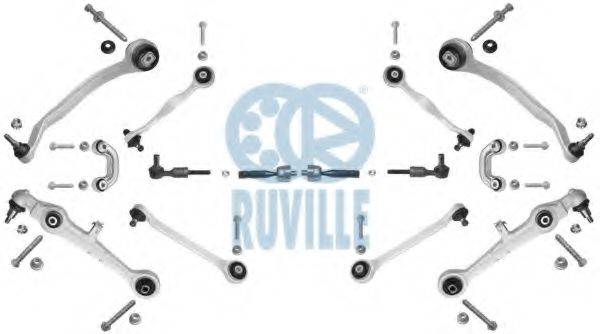 RUVILLE 935707S Колектуюче кермо, підвіска колеса