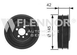 Ременный шкив, коленчатый вал FLENNOR FVD99553