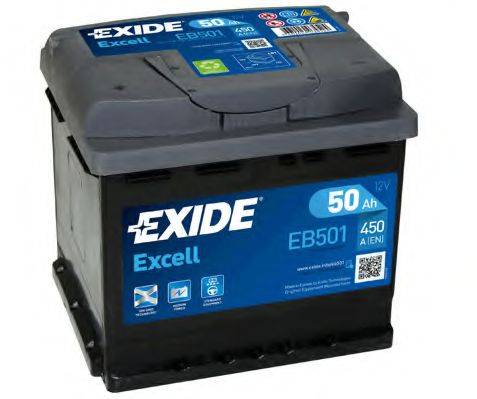 EXIDE EB501 Аккумулятор автомобильный (АКБ)