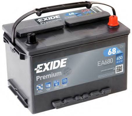 EXIDE EA680 Стартерна акумуляторна батарея; Стартерна акумуляторна батарея