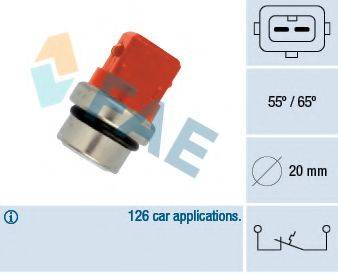 FAE 35320 термовыключатель, сигнальная лампа охлаждающей жидкости