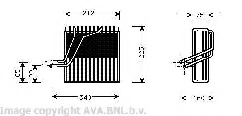 Випарник, кондиціонер AVA QUALITY COOLING VWV030