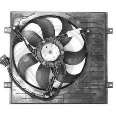 DIEDERICHS 2213201 Вентилятор системы охлаждения двигателя