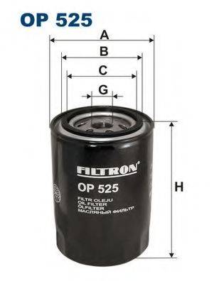 FILTRON OP525 Фильтр масляный ДВС 