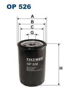 FILTRON OP526 Масляний фільтр