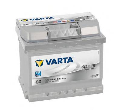 VARTA 5524010523162 Стартерна акумуляторна батарея; Стартерна акумуляторна батарея