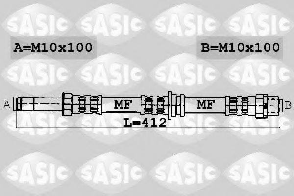 SASIC 6606035 Гальмівний шланг