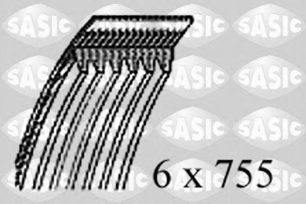 SASIC 1770065 Поликлиновой ремень