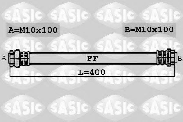 SASIC 6606181 Тормозной шланг