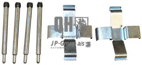 Комплектующие, колодки дискового тормоза JP GROUP 1163650419