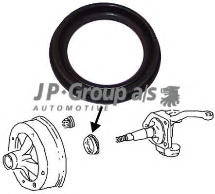 JP GROUP 8141250200 Уплотняющее кольцо вала, подшипник ступицы колеса