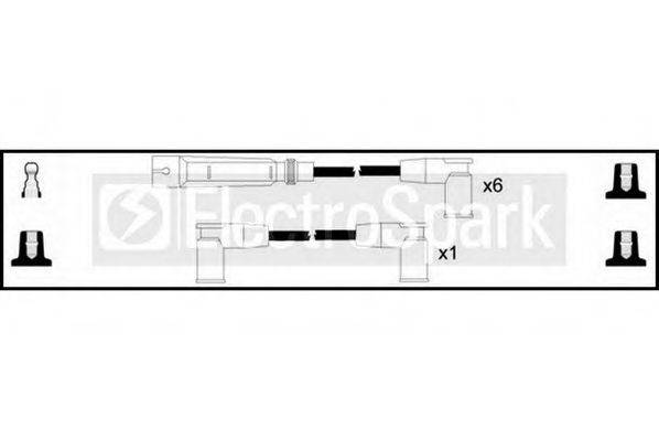 Комплект проводов зажигания STANDARD OEK791