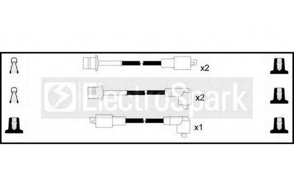 Комплект проводов зажигания STANDARD OEK579