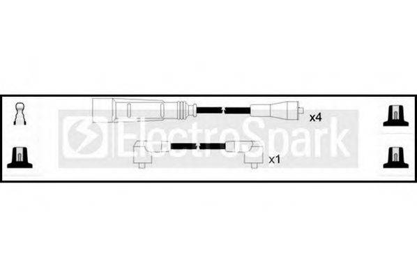 Комплект проводов зажигания STANDARD OEK764