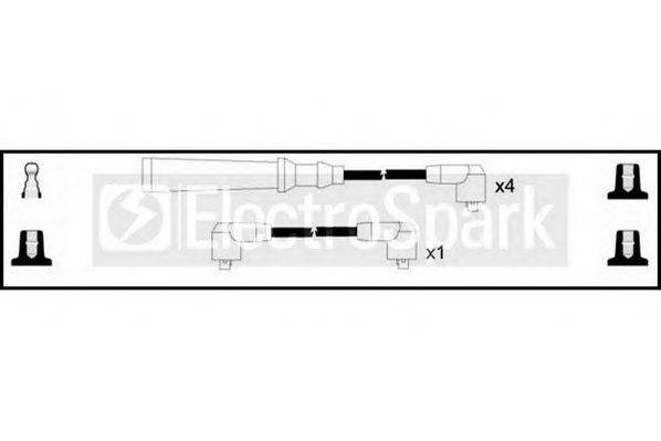 Комплект проводов зажигания STANDARD OEK572