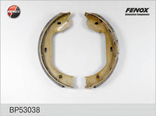 Комплект гальмівних колодок FENOX BP53038