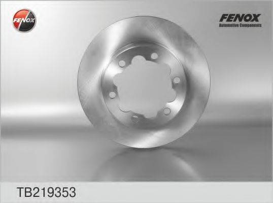 FENOX TB219353 Тормозной диск