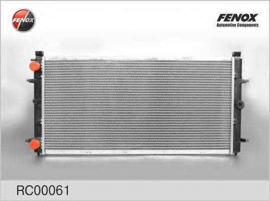 FENOX RC00061 Радиатор охлаждения двигателя