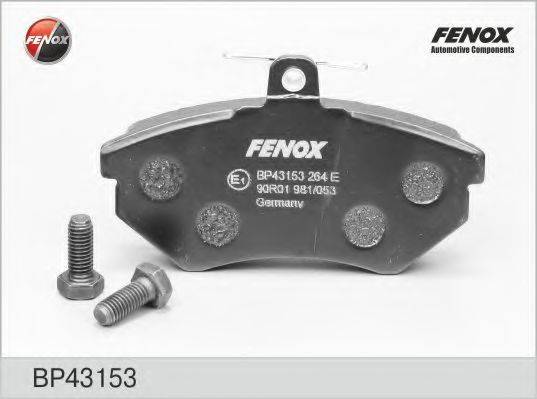 FENOX BP43153 Тормозные колодки