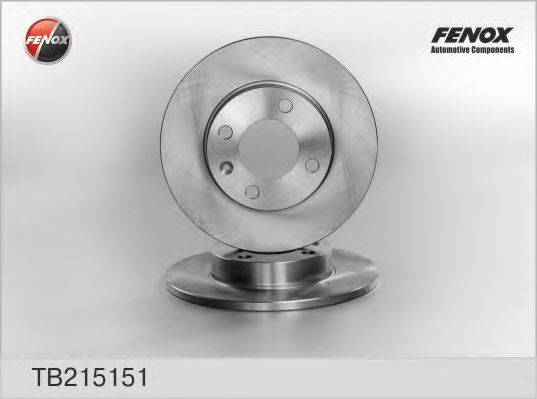 FENOX TB215151 гальмівний диск