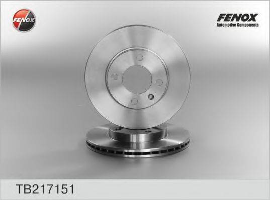 гальмівний диск FENOX TB217151