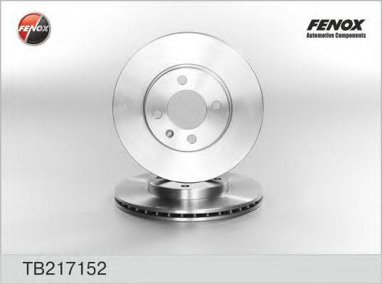 Тормозной диск FENOX TB217152