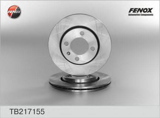 FENOX TB217155 Тормозной диск