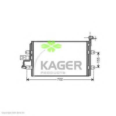 Конденсатор, кондиціонер KAGER 94-6002