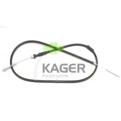 Трос, стояночная тормозная система KAGER 19-0970