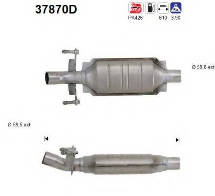 AS 37870D Конвертор- катализатор