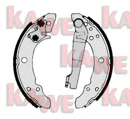KAWE 00140 Комплект гальмівних колодок