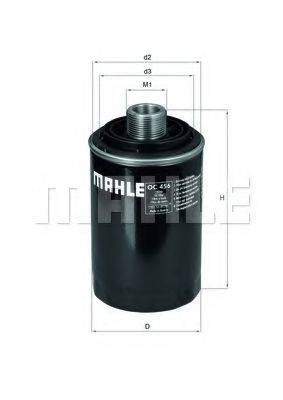 MAHLE ORIGINAL OC456 Масляний фільтр