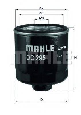 MAHLE ORIGINAL OC295 Фильтр масляный ДВС 