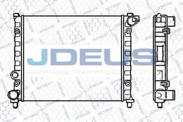 Радиатор охлаждения двигателя JDEUS 025V01