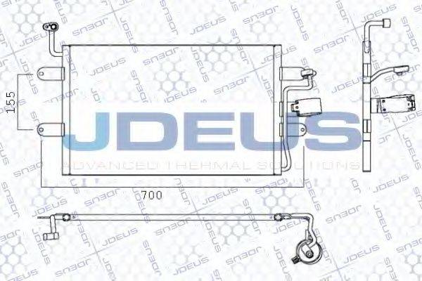 JDEUS 725M18 Конденсатор кондиционера
