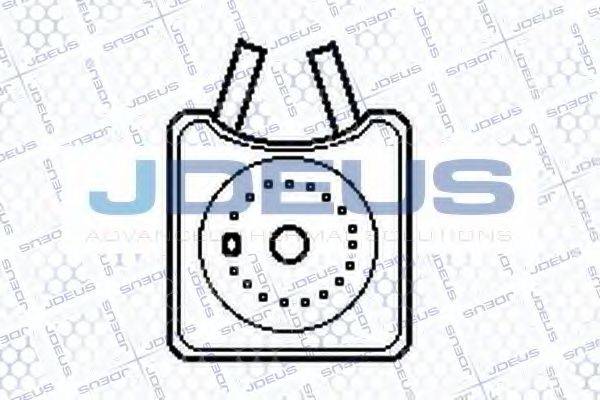JDEUS 430M32 масляний радіатор, моторне масло