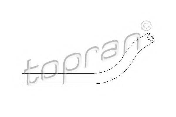 TOPRAN 100985 Шланг вентиляции картера