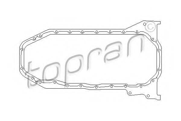 TOPRAN 110955 Прокладка, масляний піддон