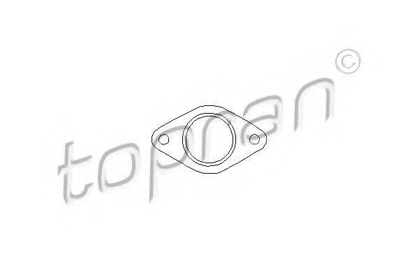 TOPRAN 100263 Прокладка выпускного коллектора