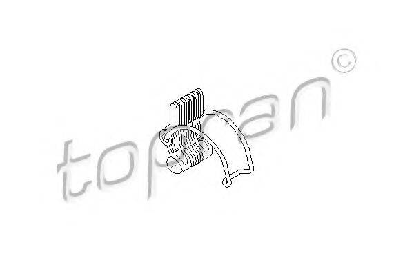 TOPRAN 111458 Кронштейн, корпус повітряного фільтра