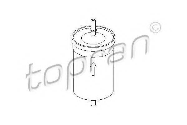 TOPRAN 103174 Топливный фильтр