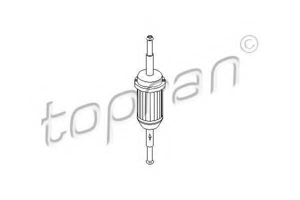 TOPRAN 103250 Паливний фільтр