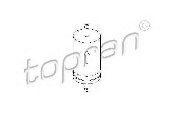 TOPRAN 103993 Топливный фильтр