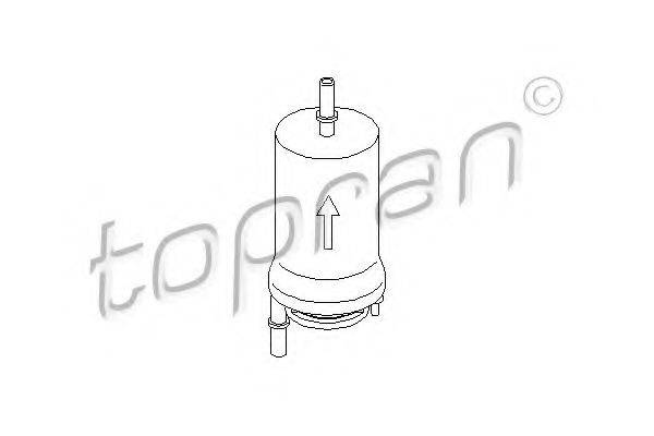 Топливный фильтр TOPRAN 109 656