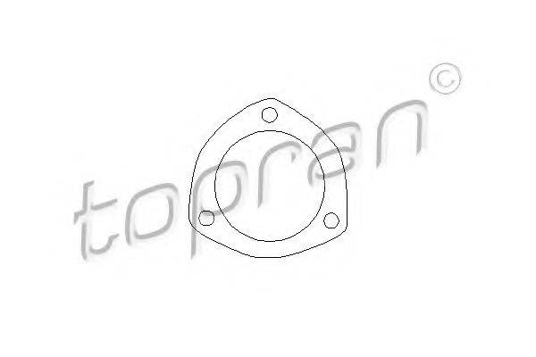 TOPRAN 100187 Прокладка трубы выхлопного газа