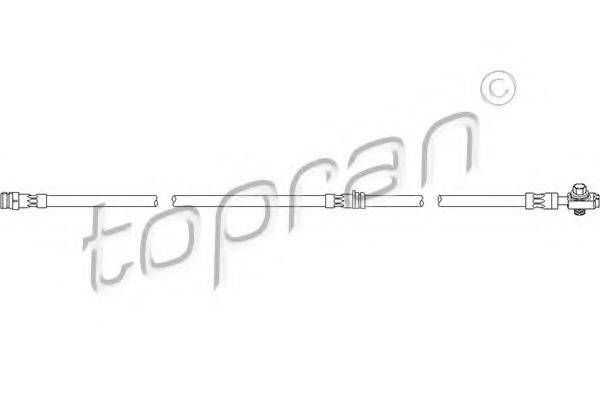 Гальмівний шланг TOPRAN 110 394