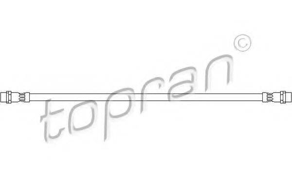 TOPRAN 110397 Гальмівний шланг