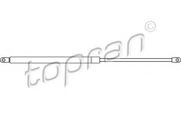 TOPRAN 104097 Газова пружина, кришка багажника